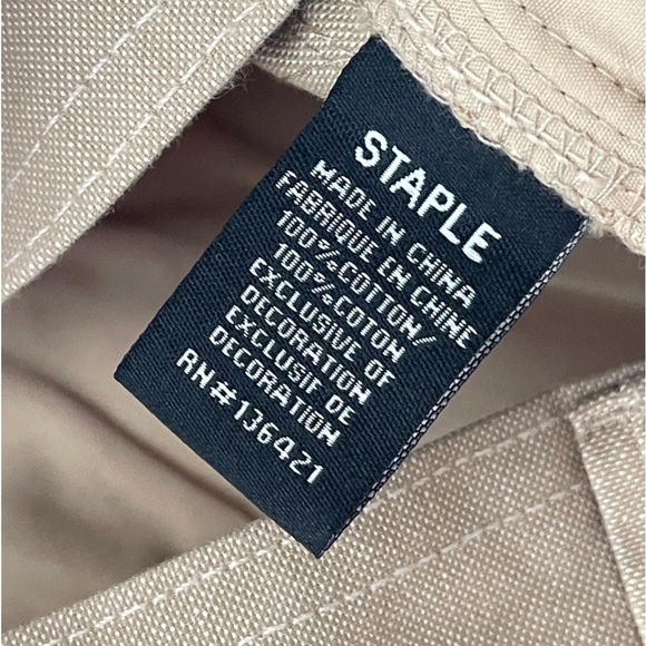 Staple Pigeon Joggers Mens 36 x 30 Cotton Canvas Pants Streetwear Utility Casual - Picture 11 of 11